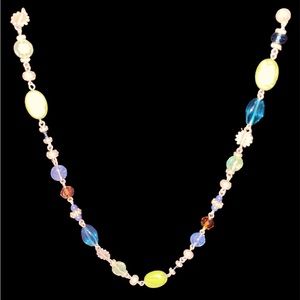 Colorful beaded necklace